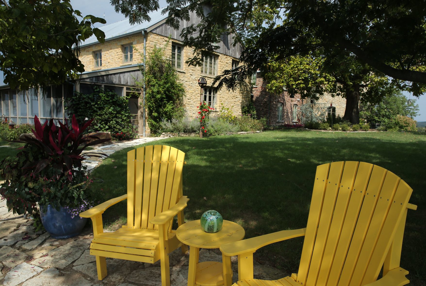 At home: Ron Brown's Franklin County ranch